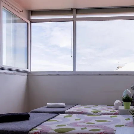 Hostel Rooms, View Of *